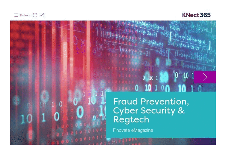 Finovate eMagazine: Fraud Prevention, Cybersecurity and Regtech