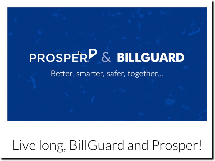 Commentary: Prosper Signals Move into PFM with $30 Million Acquisition of BillGuard