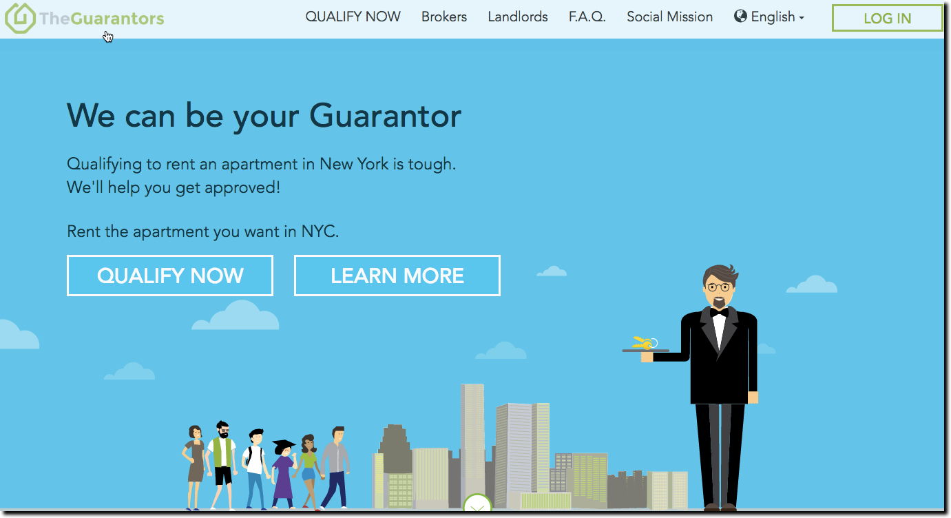 Launching: “The Guarantors” Helps NYC Renters Qualify for an Apartment
